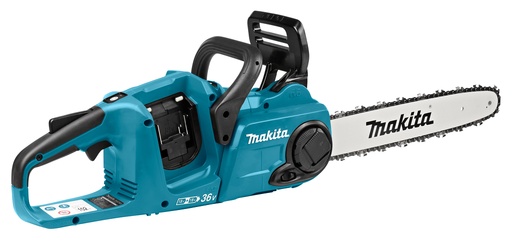Professional Makita battery powered chainsaw with low vibration, low noise and low weight