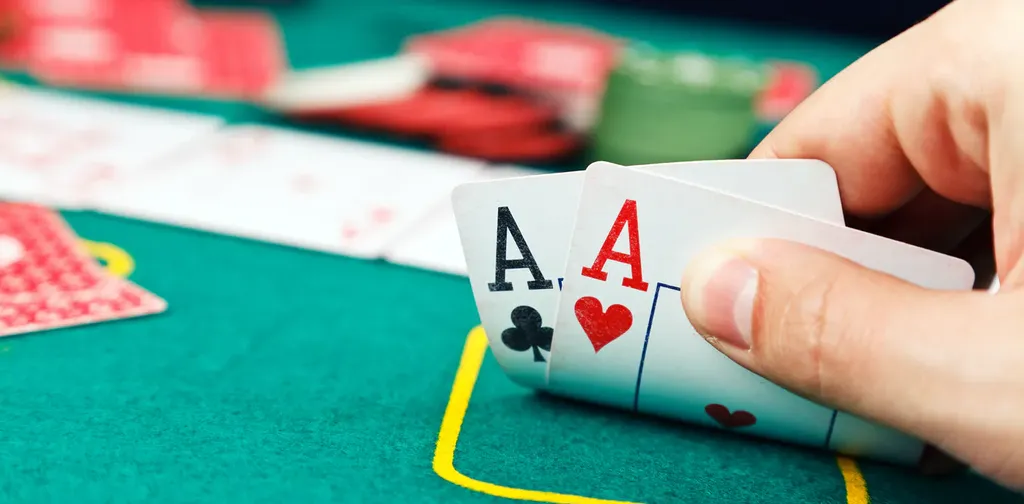 Pokercards. Two aces. Affordable rental with BIYU.
