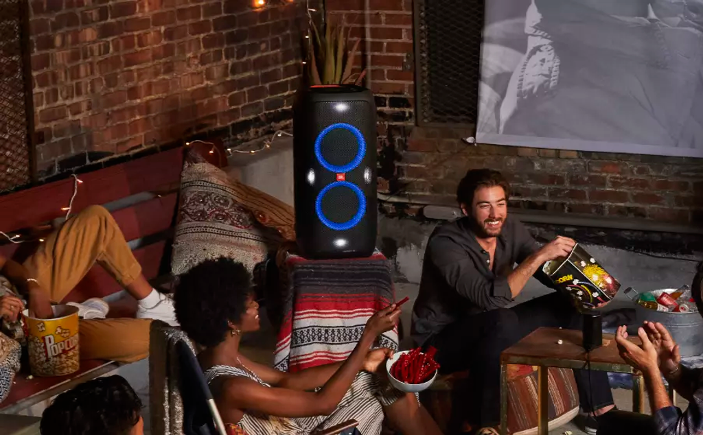 Rent the JBL Partybox 310 speaker for your party sound needs!