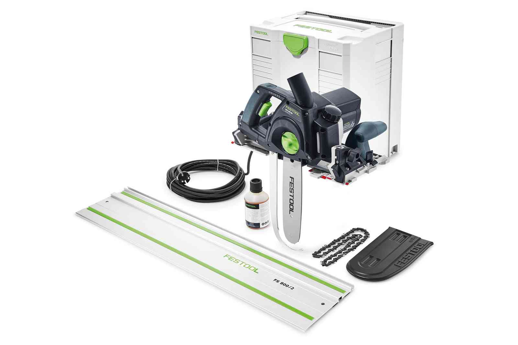 The Festool sword saw is perfect for cutting pressure-resistant insulating materials. Easy and affordable rental with BIYU.