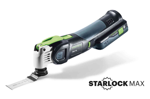 This Festool cordless oscillator is perfect for creating notches in composite e.g. Easy and affordable rental with BIYU