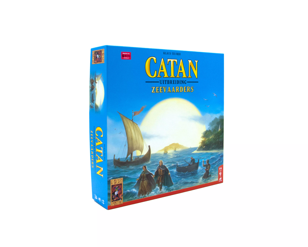 999 Games Kolonisten van Catan Zeevaarders uitbreiding goedkoop en makkelijk huren bij BIYU