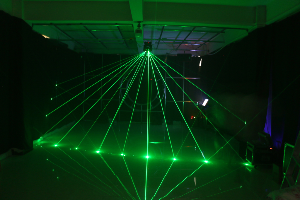 Kamer verlicht met Discobal LED van BIYU. Feestverlichting voor jouw feest!
