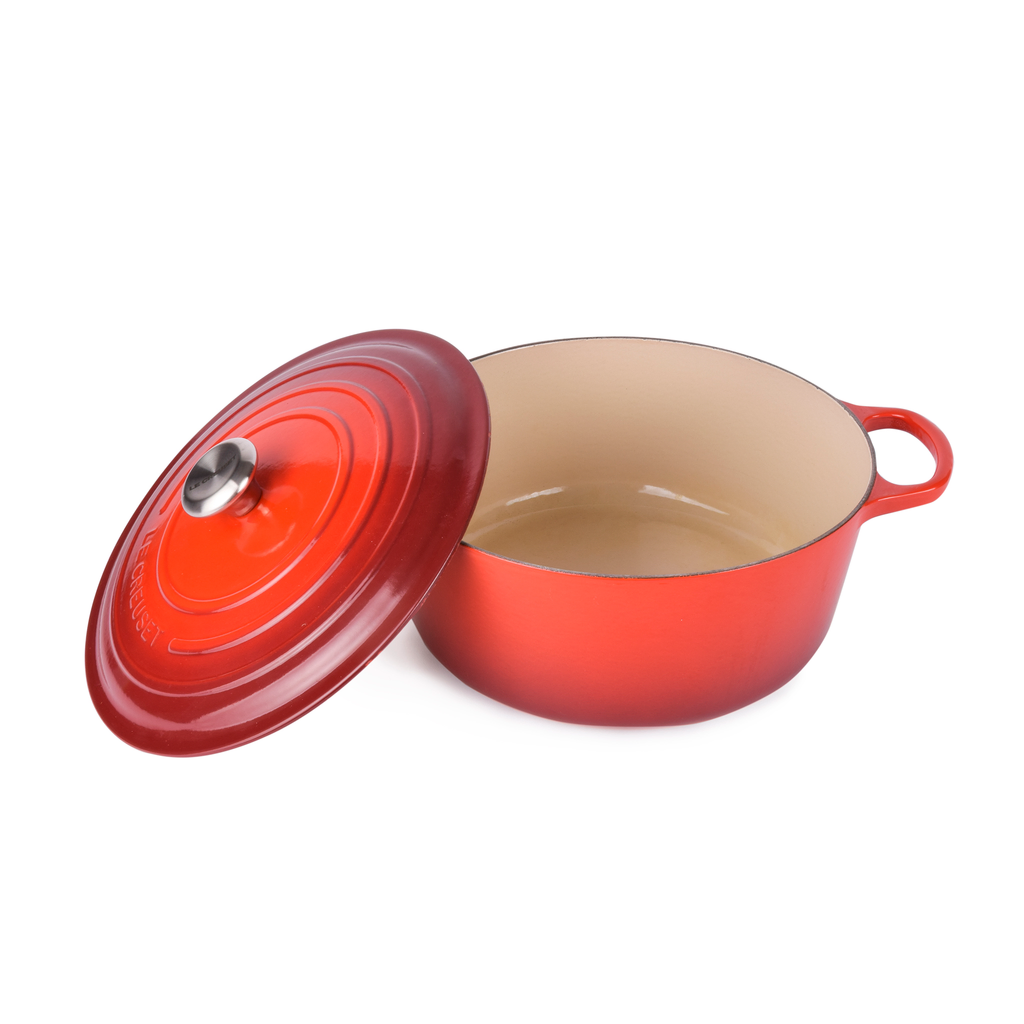 Use Le Creuset pan from BIYU to make a delicious stew