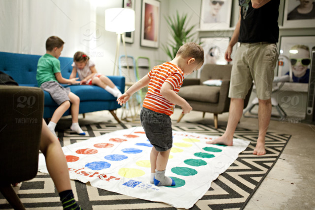 Fun Twister game for a great time with friends and family available at BIYU