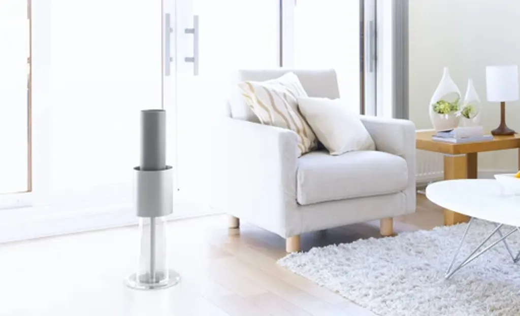 LightAir IonFlow Evolution luchtreiniger in woonkamer makkelijk en goedkoop huren bij BIYU