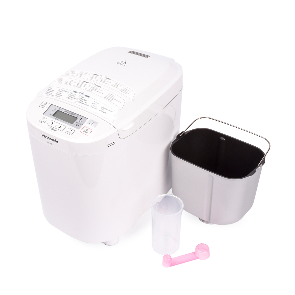 Rent the Panasonic SD-2500WXE bread maker from BIYU and bake fresh bread at home. Perfect for white, whole wheat, sourdough or gluten-free bread.