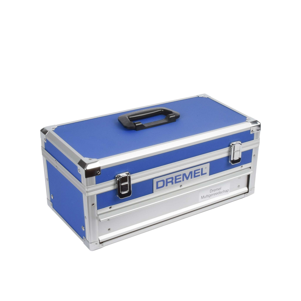 Dremel cordless Multi-tool 12V Li-ion box. Affordable rental with BIYU.