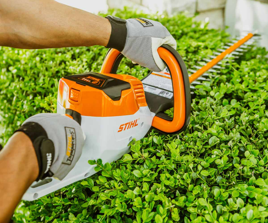 Rent the Stihl Cordless Hedge Trimmer from BIYU - Efficient Pruning