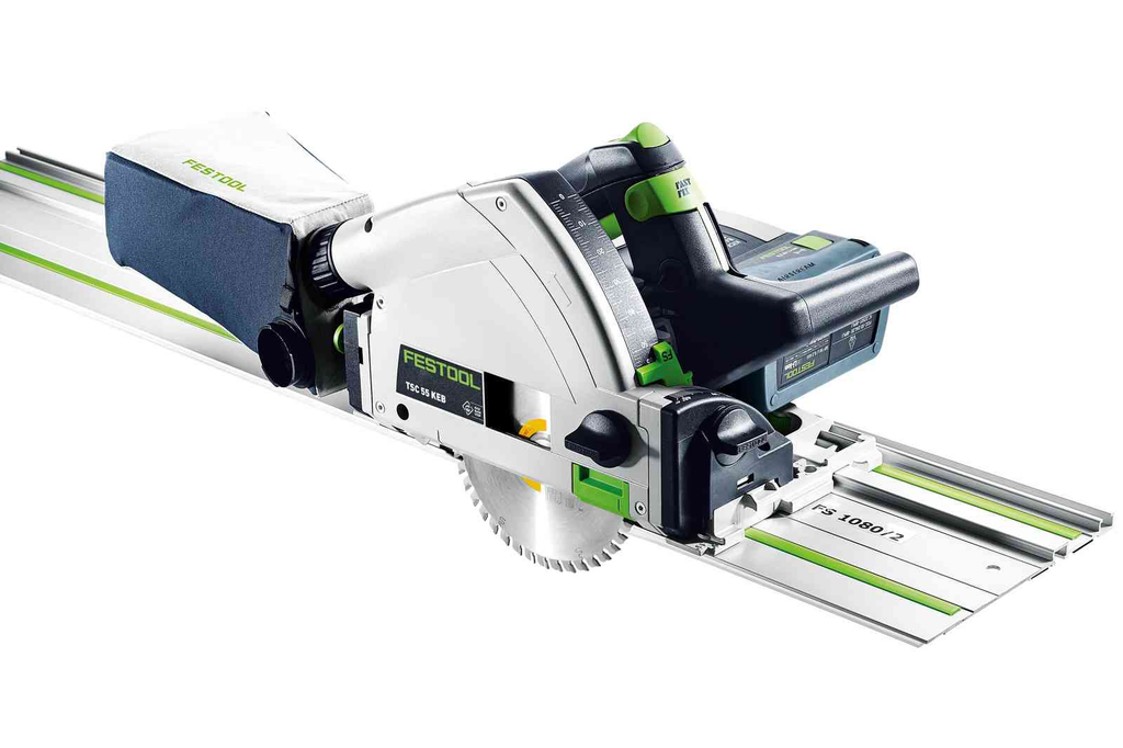 This Festool cordless plunge-cut is perfect for cutting kitchen worktops. Easy and affordable rental with BIYU.