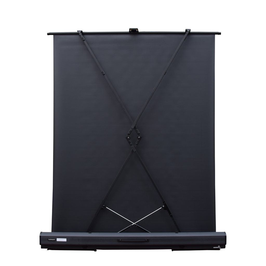 Rent the Celexon Ultramobile 16:9 projection screen at BIYU and present with clear images on a portable screen with durable fiberglass fabric surface.