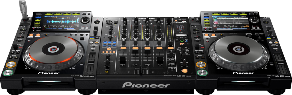 Rent Pioneer DJ set with 2 CDJ-2000 Nexus and a DJM-900 Nexus at BIYU