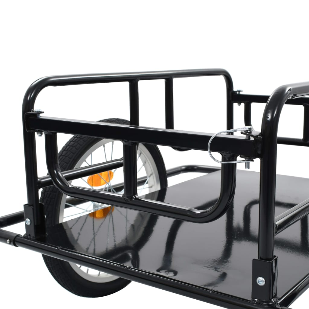 Huur deze vidaXL fietskar, 130x73x48,5 cm, bij BIYU voor al je zware lasten tijdens verhuizen