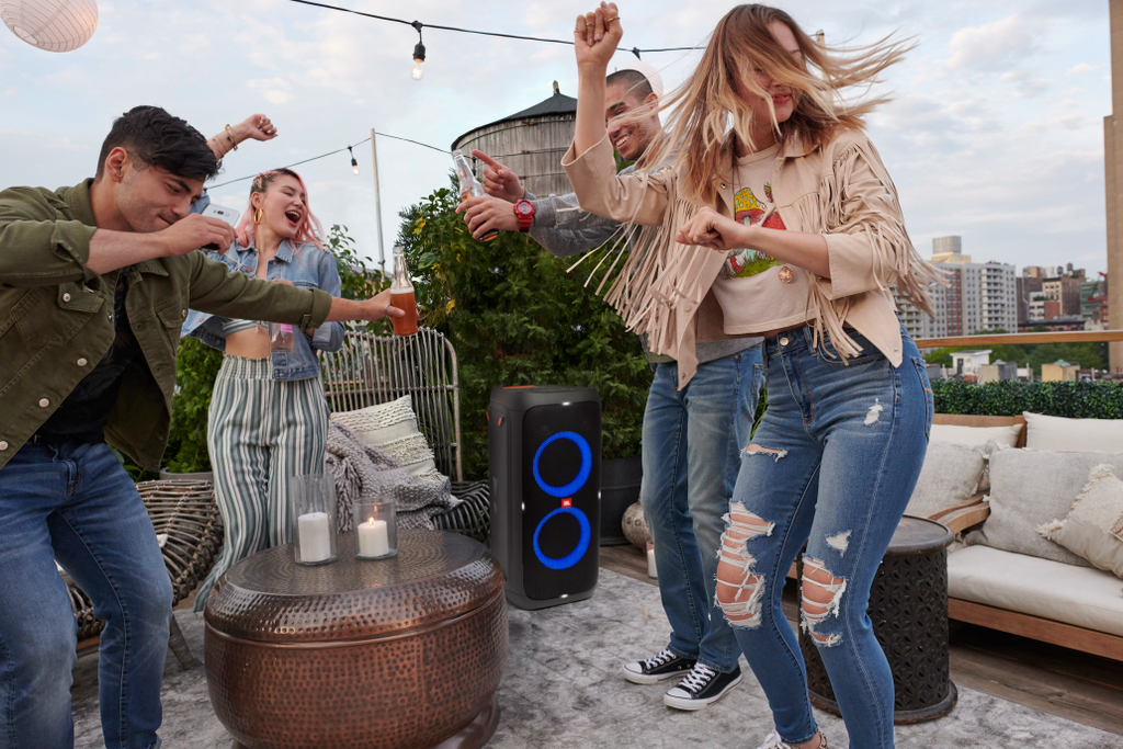 Rent the JBL Partybox 310 speaker for your party sound needs!