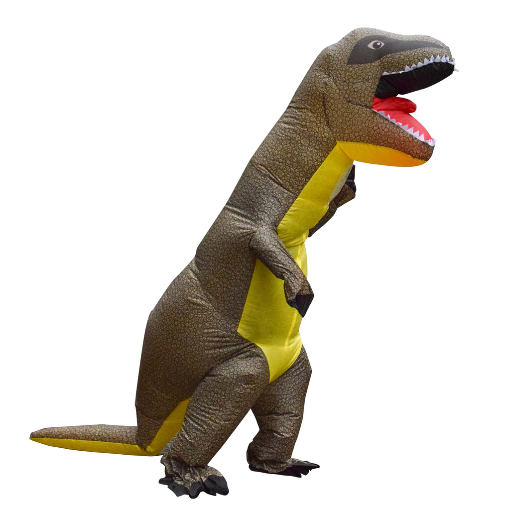 Rent the Inflatable T-Rex Costume for Adults at BIYU and make a big impression at your next party!