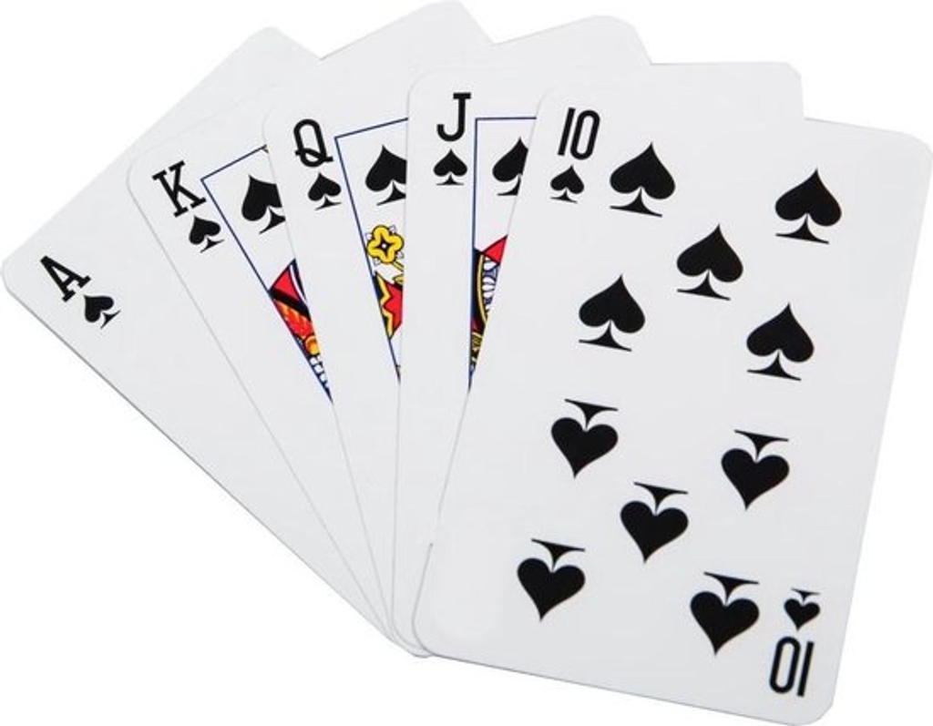 Game cards included in pokerset. Affordable rental with BIYU.