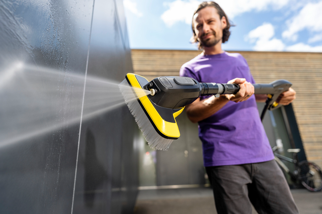 Huur de WB 7 Plus 3-in-1 wasborstel bij BIYU - de ideale oplossing voor auto reiniging en delicate oppervlakken!