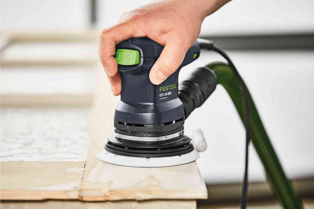 Rent Festool ETS 125 REQ-Plus Excentric Sander Photos for Woodworking | Available at BIYU
