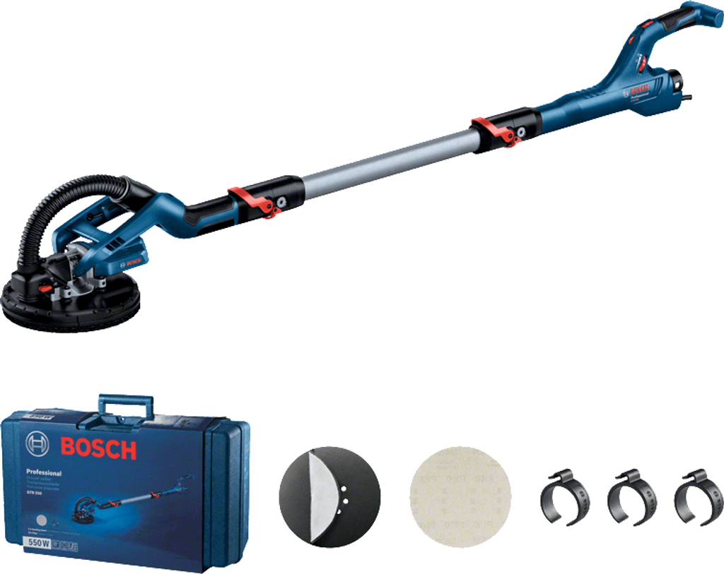 Rent a Bosch long-neck sander for wall and ceiling sanding from BIYU! Ideal for drywall, plastering and renovations. Top job tools for any DIY project.